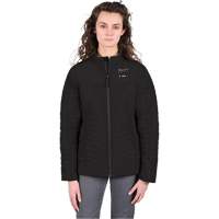Manteau chauffant M12 Axis avec pile, Femmes, Grand, Noir Absolute Business Supply