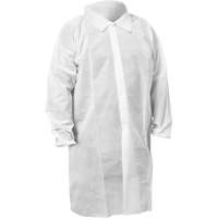 Sarrau de laboratoire KleenGuard KGA10, Moyen, Blanc Absolute Business Supply