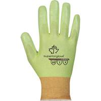 Gants r&eacute;sistant aux coupures haute visibilit&eacute; S18TAXFN, Taille 6, Calibre 18, Rev&ecirc;tement Mousse de nitrile, Enveloppe en TenActiv, ASTM ANSI niveau A9 Absolute Business Supply