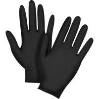 Emballages de gants jetables pour machine distributrice, Petit, Nitrile, 5 mils, Sans poudre, Noir, Classe 2 Absolute Business Supply
