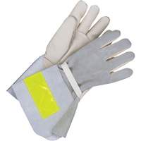 Gants de travail doubl&eacute;s avec poignet de 5", Cuir fleur de vache, Taille 10 Absolute Business Supply