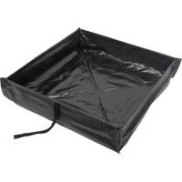 Berme de confinement des d&eacute;versements repliable &agrave; rouler, Capacit&eacute; 15 gal. US, 2' la x 2' lo x 6" h Absolute Business Supply