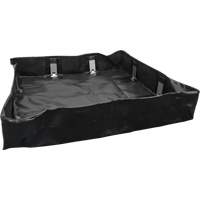 Collapsible Berm, 2244 US gal. Capacity, 12' W x 50' L x 6" H, Snap-Up Bracket Absolute Business Supply
