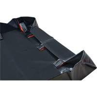 IBX Wall Pop-Up Berm, 4488 US gal. Capacity, 12' W x 50' L x 12" H, Snap-Up Bracket Absolute Business Supply