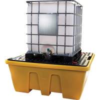 Palette de d&eacute;versements IBC, Capacit&eacute; de d&eacute;versement 333 gal. US, 66" x 66" x 27,5" Absolute Business Supply
