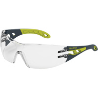 MX200 Rimless Wraparound Safety Glasses, Clear Lens, Anti-Fog/Anti-Scratch, ANSI Z87+/Meets/Exceeds CSA Z94.3 Absolute Business Supply