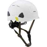 Fibre Metal Climbing Style Safety Helmet, Meets CSA Type 2, Ratchet Suspension, Vented Absolute Business Supply