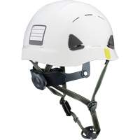 Fibre Metal Climbing Style Safety Helmet, Meets CSA Type 2, Ratchet Suspension, Vented Absolute Business Supply