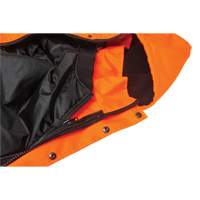 Parka d'hiver imperm&eacute;able 7-en-1, Orange haute visibilit&eacute;, Moyen Absolute Business Supply
