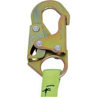 SA-5405-4 Shock Absorbing Lanyard, 4', Snap Hook Center, Snap Hook Leg Ends, Polyester Absolute Business Supply