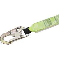 SA-6402-4 Shock Absorbing Lanyard, 4', Form Hook Center, Snap Hook Leg Ends, Polyester Absolute Business Supply