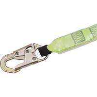 SA-64022-6 Shock Absorbing Lanyard, 6', Form Hook Center, Snap Hook Leg Ends, Polyester Absolute Business Supply