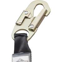 SA-55522-4 PVC-Coated Shock Absorbing Lanyard, 4', Form Hook Center, Snap Hook Leg Ends, Galvanized Steel Absolute Business Supply