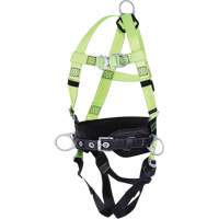 FBH10000L1020-S  Contractor Series Safety Harness with Positioning Belt, CSA Certified, Class AP, Small Absolute Business Supply