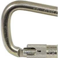 CP-03015-1 Mousqueton zingu&eacute; avec ouverte de portique de 1", Acier Absolute Business Supply