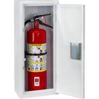 Armoire int&eacute;rieur pour extincteur, 10" la x 24" h x 7" p Absolute Business Supply