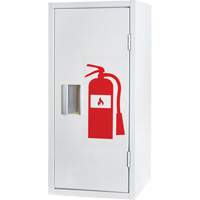 Armoire int&eacute;rieur pour extincteur, 12" la x 26" h x 9" p Absolute Business Supply