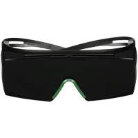SecureFit 3700 Series Safety Glasses SF3750AS-BLK, Grey/IR 5.0 Lens, Anti-Scratch, ANSI Z87+/Meets/Exceeds CSA Z94.3 Absolute Business Supply