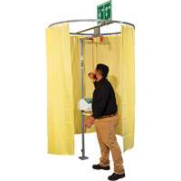 Rideau de s&eacute;curit&eacute; pour douche mont&eacute; sur tube Absolute Business Supply