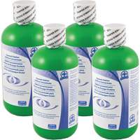 Additive to Preserve Water in Self-Contained Emergency Eye Wash Stations, Canada, 4 Pack, 8 oz. Absolute Business Supply
