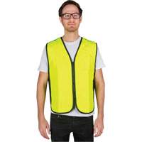 Evaporative Cooling Vest, Medium, High Visibility Lime-Yellow Absolute Business Supply