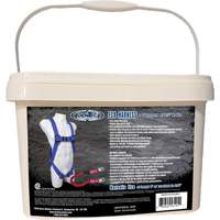 Harnais de s&eacute;curit&eacute; ECO et longe de 6' dans un seau, Certifi&eacute;e CSA, Classe A, Cap. 255 lb Absolute Business Supply