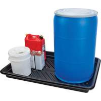 Spill Tray, 30" L x 48" W x 4.5" H, 30 US gal. Spill Capacity Absolute Business Supply
