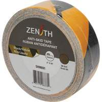 Ruban antid&eacute;rapant, 2" x 60', Noir & jaune Absolute Business Supply