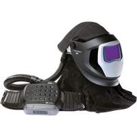 Ensemble de mise &agrave; niveau du syst&egrave;me de respirateur &agrave; &eacute;puration d'air propuls&eacute; Adflo avec casque Versaflo de la s&eacute;rie M et &eacute;cran de soudage Speedglas, Masque de soudage, Pile Lithium-ion Absolute Business Supply