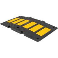 Middle Speed Hump, Rubber, 2' L x 8" W x 1-1/4" H Absolute Business Supply