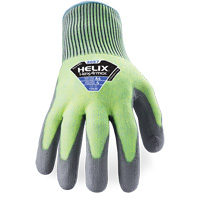 Helix&reg; 2057 Abrasion- & Cut-Resistant Gloves, Size 6/X-Small, 13 Gauge, Polyurethane Coated, HPPE Shell, ASTM ANSI Level A4/EN 388 Level C Absolute Business Supply