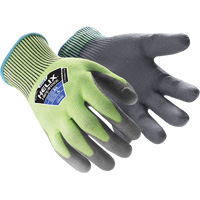 Helix&reg; 2057 Abrasion- & Cut-Resistant Gloves, Size 6/X-Small, 13 Gauge, Polyurethane Coated, HPPE Shell, ASTM ANSI Level A4/EN 388 Level C Absolute Business Supply