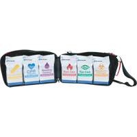 Trousse de premiers soins pour intervention d'urgence, Sac en nylon Absolute Business Supply