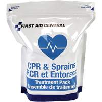 9-Piece CPR & Sprains Refill Pack for Emergency Response First Aid Kit Absolute Business Supply