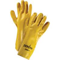Rough-Finish Chemical-Resistant Gloves, Size 9, 14" L, PVC, Interlock Inner Lining, 47-mil Absolute Business Supply
