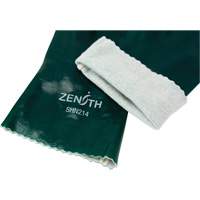 Gants verts &agrave; double enduit, 12" lo, PVC, Doublure en Jersey de coton, 70 mils Absolute Business Supply