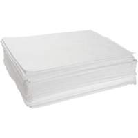 Feuilles absorbantes souffl&eacute;es, Huile seulement, 15" x 19", 10 gal. d'absorption Absolute Business Supply