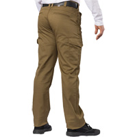 Pantalon cargo Big Flex, Poly-coton/Spandex, Vert olive militaire, Taille 46, Entrejambe 30 Absolute Business Supply