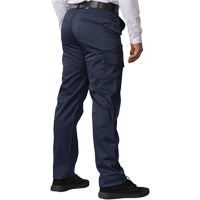 Pantalon cargo Big Flex, Poly-coton/Spandex, Bleu marin, Taille 46, Entrejambe 30 Absolute Business Supply