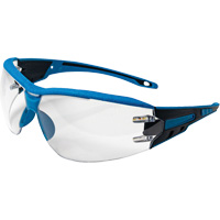 Lunettes de s&eacute;curit&eacute; sans monture Captain d&eacute;tectables par d&eacute;tecteur de m&eacute;taux, Lentille Transparent, Antibu&eacute;e/Anti-&eacute;gratignures, ANSI Z87+/R&eacute;pond ou surpasse la norme CSA Z94.3 Absolute Business Supply