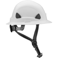 Fibre Metal Climbing Style Helmet with Full Brim, Meets CSA Type 2, Ratchet Suspension, Non-Vented Absolute Business Supply