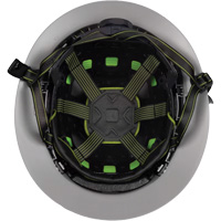 Fibre Metal Climbing Style Helmet with Full Brim, Meets CSA Type 2, Ratchet Suspension, Non-Vented Absolute Business Supply