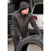 Veste l&eacute;g&egrave;re et isol&eacute;e FREEFLEX, Hommes, Petit, Noir Absolute Business Supply