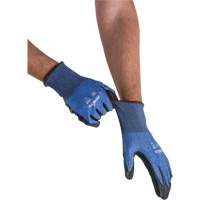 Gants l&eacute;gers et haute dext&eacute;rit&eacute; r&eacute;sistants &agrave; la coupe, Taille 7, Calibre 18, Rev&ecirc;tement Mousse de nitrile, Enveloppe en Acier inoxydable/PEHP/Tungst&egrave;ne, ASTM ANSI niveau A9 Absolute Business Supply