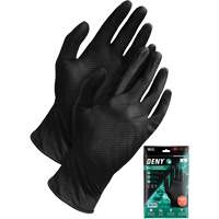 Gants jetables Deny, Petit, Nitrile, 6 mils, Sans poudre, Noir Absolute Business Supply