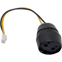 2-Pin Panel Jack Connector for Molex Headset Absolute Business Supply