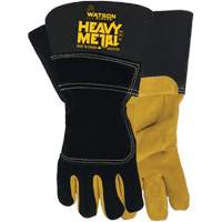 Black Velvet Winter Heavy Metal Welding Gloves, Size Small, Split Elkhide Shell, ASTM ANSI Level A5 Absolute Business Supply