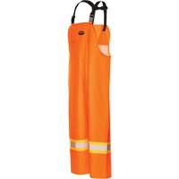 Salopette R805 Hurricane, Petit, Orange haute visibilit&eacute; Absolute Business Supply