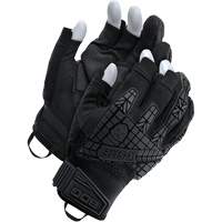 X-Site&reg; Impact Trigger Finger Gloves, Suede Palm, Size X-Small Absolute Business Supply