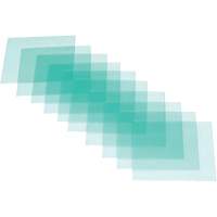 Flip-Front Inside Cover Plate - 10 Pack Absolute Business Supply